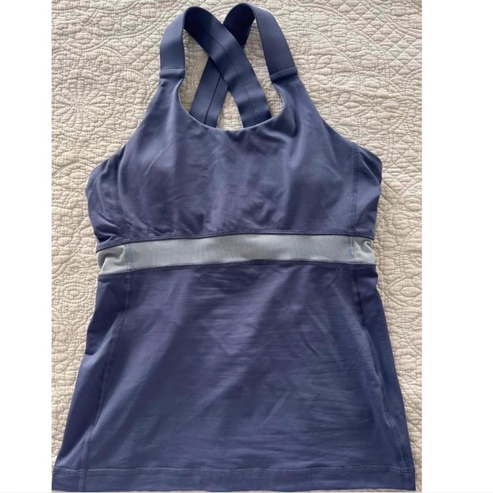 Women's Blue Lululemon top